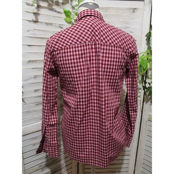 J. Crew Club-collar boy shirt in gingham (958)🦄 - Picture 5 of 12